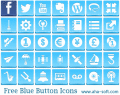 Screenshot of Free Blue Button Icons 2014.1
