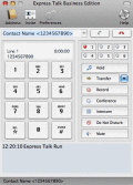 Screenshot of Express Talk Free VoIP Softphone for Mac 4.04