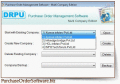 Screenshot of Software for Purchase Order 3.0.1.5