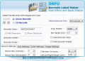 Barcode label creating tool for post office