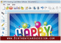 Screenshot of Birthday Card Design 7.3.0.1