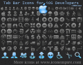 Screenshot of Tab Bar Icons for iOS Developers 2013.4
