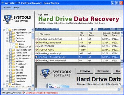 Windows Vista File Restore Program 3.3.1 - Download - Windows Vista
