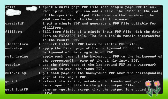 pdfmerge mac os x terminal