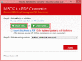 MBOX to PDF Converter