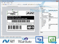 Screenshot of ThermalLabel Visual Editor for .NET 5.0