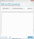 Screenshot of Batch EML to Outlook Converter 6.9
