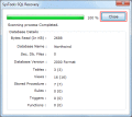 Screenshot of Recovery of SQL Database 5.3