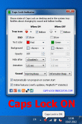 Screenshot of Caps Lock Indicator 1.2