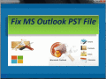 Screenshot of Repair MS Outlook PST File 3.0.0.7