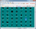 Icon redactor for Windows icon app design