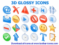 3D glossy professional icon toolkit!