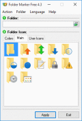 Colorize your folders by one mouse click!