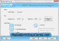 Screenshot of Make Birthday Cards 8.2.0.1