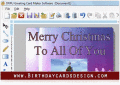 Screenshot of Greeting Card Design 8.2.0.1