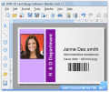 Screenshot of Employee ID Cards Maker 8.2.0.1