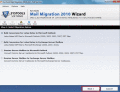 Screenshot of Lotus Notes Conversion to Exchange 3.1