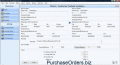 Screenshot of Purchase Orders Software 3.0.1.5