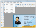 Designing software creates ID card