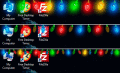 Christmas Garland Lights on your desktop.