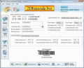 Barcode software creates pretty sticker