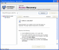 Screenshot of MS Access Corrupt Database Recovery 3.4