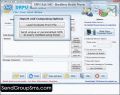 Screenshot of Blackberry software for Bulk SMS 8.2.1.0