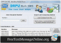 Screenshot of Bulk SMS Blackberry Software 8.2.1.0