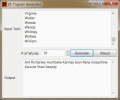 Screenshot of ZC Trigram Generator 1.1