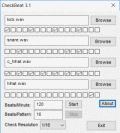 Checkbox-based drum machine & sample player.