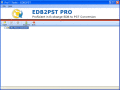 Screenshot of EDB2PST Pro 2.3