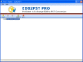 EDB2PST Pro Conversion to Recover EDB to PST