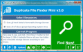 Screenshot of Duplicate File Finder Mini 1.2