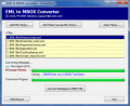 Screenshot of Move .EML Files to Thunderbird 5.01