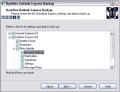 Screenshot of BackRex Outlook Express Backup 2.8