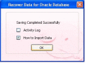 Screenshot of Perfect Oracle Database Recovery Tool 2.0