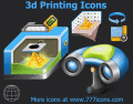 Screenshot of 3D Printing Icons 2015.1
