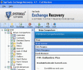 Screenshot of Recover Mailboxes from EDB File Exchange 4.1