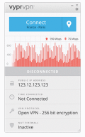 Screenshot of VyprVPN for Windows 4.1.0.10541