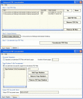 Merges multiple PDF docs into one PDF doc.