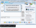 Screenshot of Bulk SMS Software for Blackberry Mobile 8.2.1.0