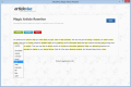 Screenshot of Magic Article Rewriter 1.0