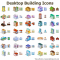 Screenshot of Desktop Building Icons for Bada 2015.1