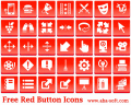 Free Red Button Icons for any site or app