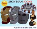 Iron Man Icons for movie enthusiasts!