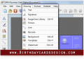 Screenshot of Business Cards 8.2.0.1