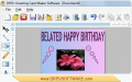 Screenshot of DRPU Greeting Card Maker 8.2.0.1