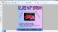 Screenshot of Printable Greeting Card Maker 8.2.0.1