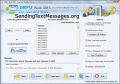 SMS sender software sends bulk messages