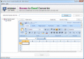 Screenshot of Access To Excel Conversion software 2.1
